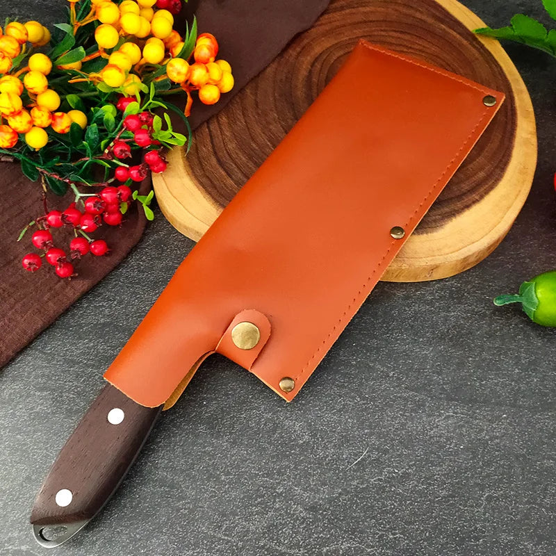 Cutelo Artesanal Garlic Bufaluz - Forjado à Mão + Bainha