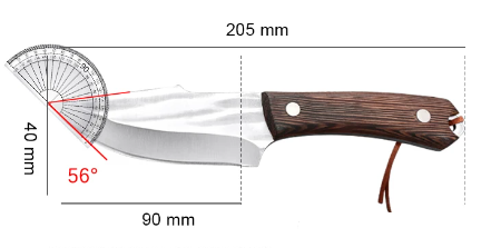 Combo 2 Facas Artesanais Angus Bufaluz - Compre 1 e Leve 2 [Forjadas a Mão]