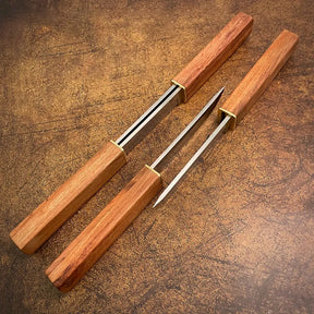 [PROMOÇÃO] Combo Faca Artesanal Dupla Titan Forjada a Mão - Compre  2 Leve 4