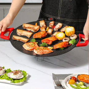 Grill Elétrico Antiaderente Bufaluz - Panela de Pedra