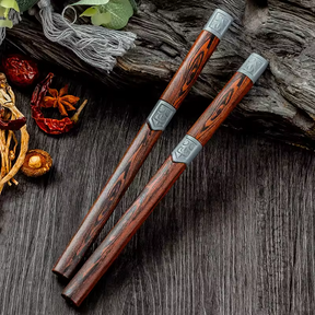 [PROMOÇÃO] Combo Faca Artesanal Bambu Ultra Afiada Bufaluz - Compre 1 Leve 2 [Forjada a Mão] + Bainha Grátis