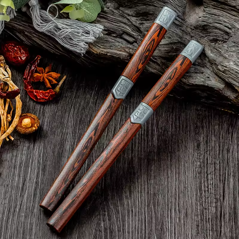 [PROMOÇÃO] Combo Faca Artesanal Bambu Ultra Afiada Bufaluz - Compre 1 Leve 2 [Forjada a Mão] + Bainha Grátis