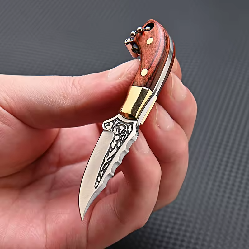 Mini Faca Brava Forjada a Mão Bufaluz - Compre 1 Leve 2