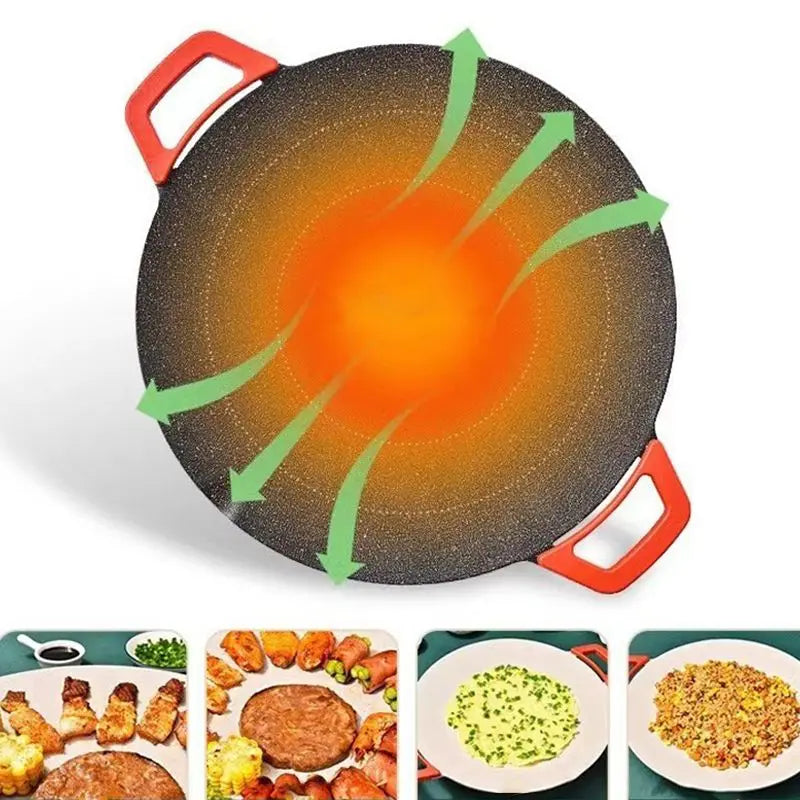 Grill Elétrico Antiaderente Bufaluz - Panela de Pedra