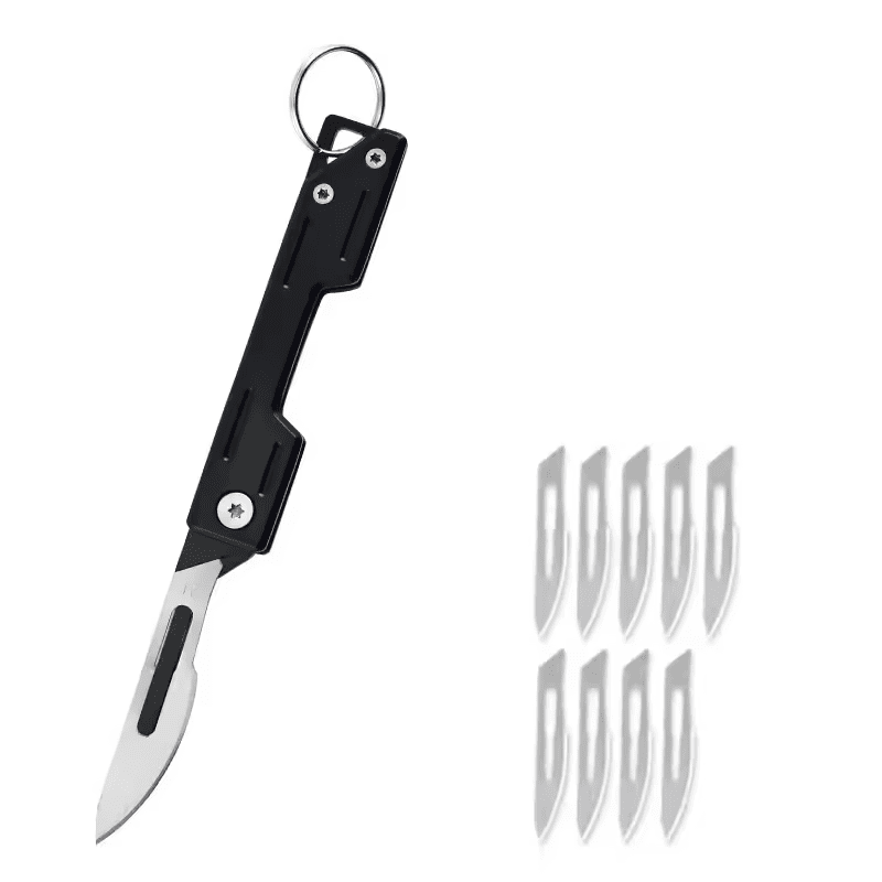 Mini Faca Dobrável Bufaluz Forjada a Mão - Compre 1 Leve 2