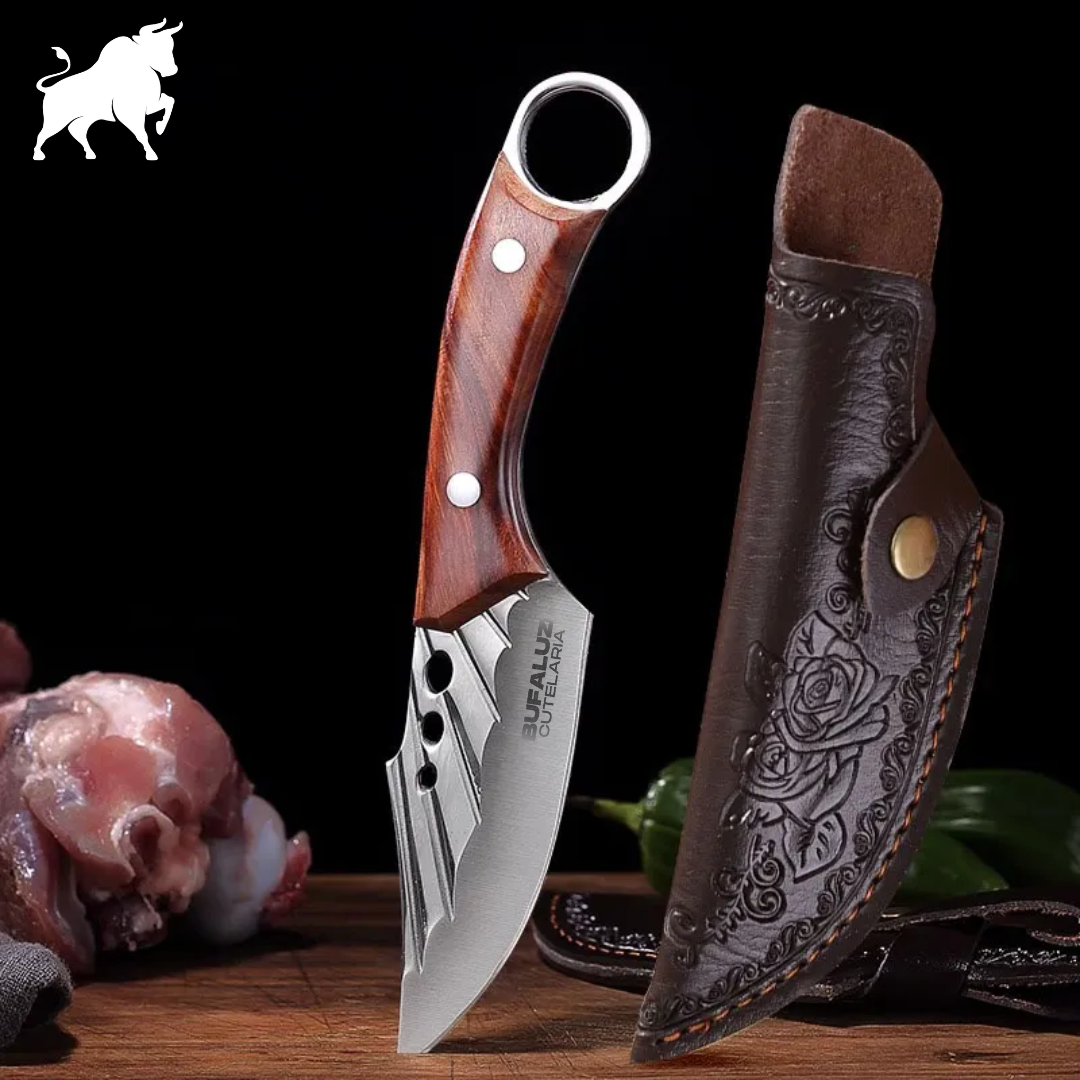 Combo 2 Facas Artesanais ProSharp Bufaluz - Forjado a Mão [Compre 1 Leve 2]