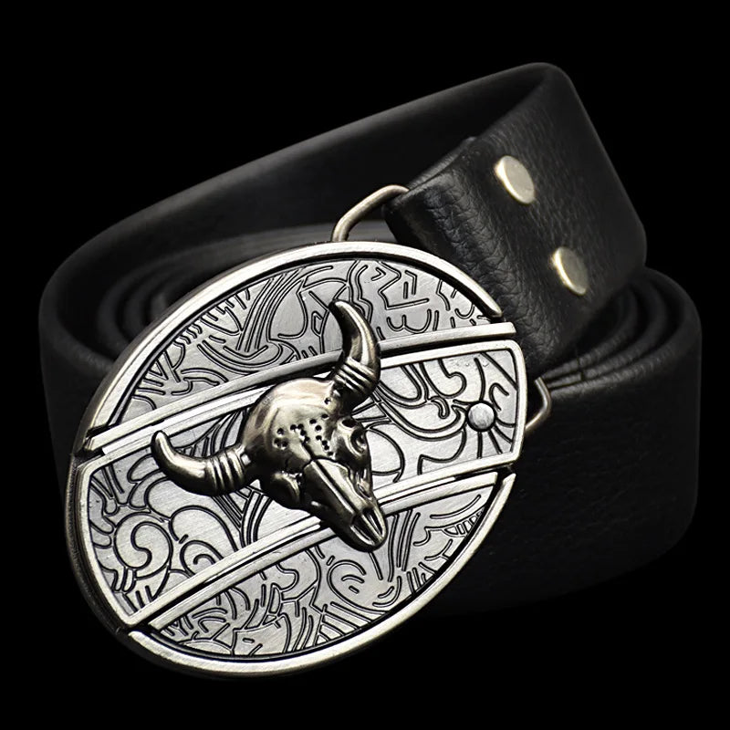[OFERTA LIMITADA] Fivela com Faca Artesanal - Forjada a Mão
