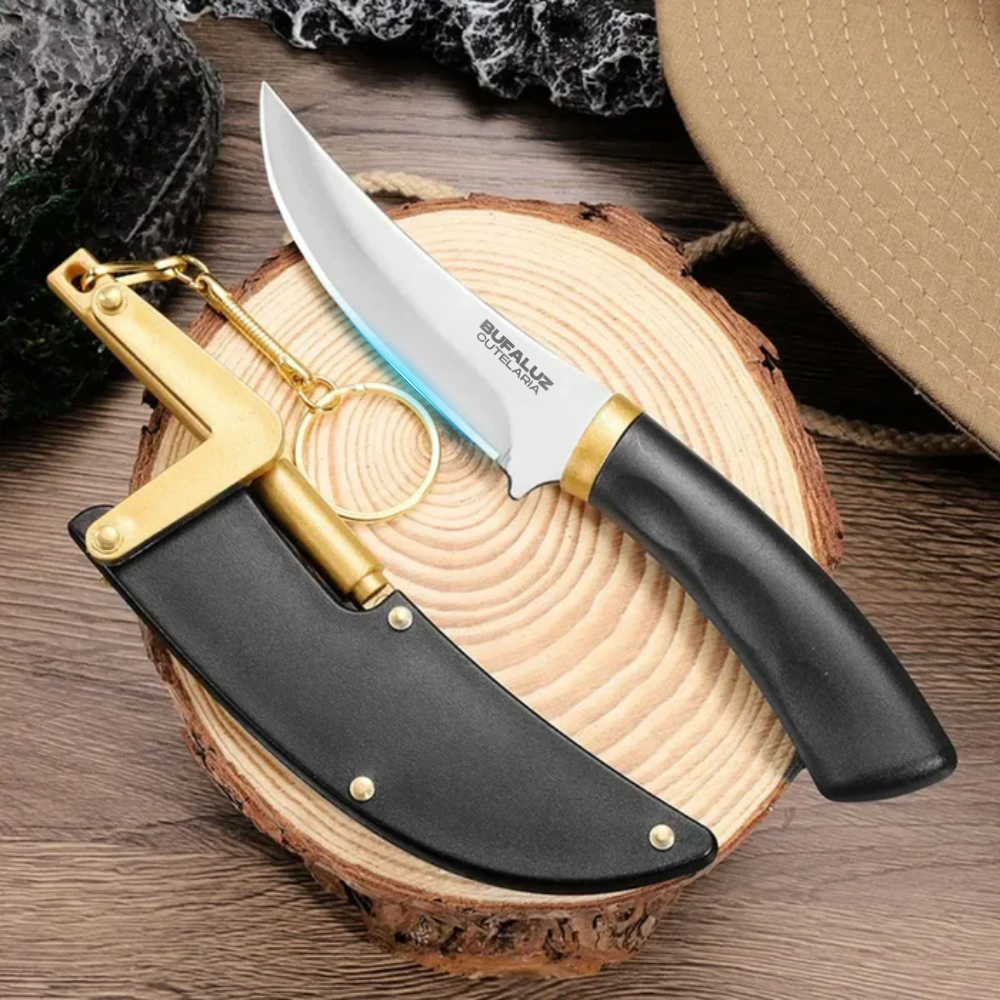 [OFERTA LIMITADA] Combo Mini Faca Furia Ultra Afiada - Compre 1 Leve 2 + Bainha Grátis